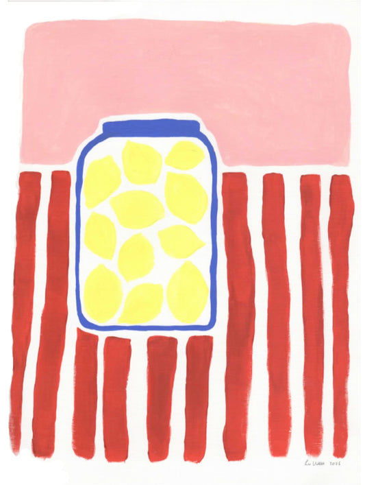Lemon Jar - original on paper
