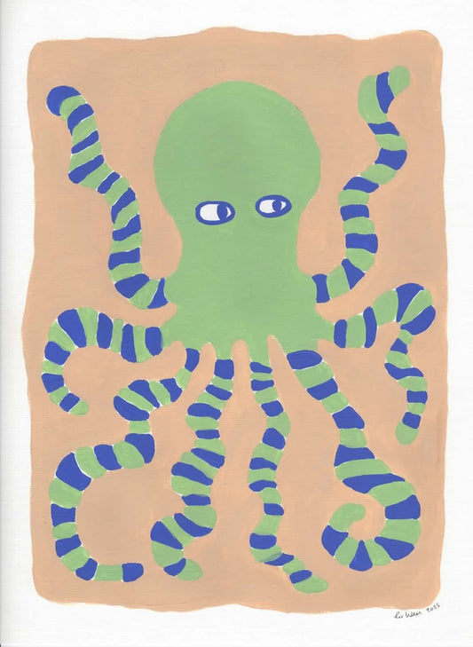 Octopus Dance - original on paper