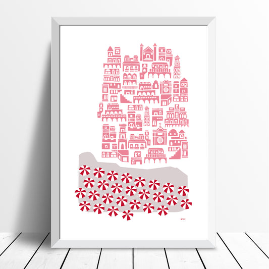 Positano Giclée Print - framing available