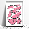 Watermelons Screen Print in Pink