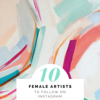 Top 10 Female Artists to Follow on Instagram