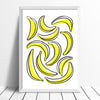Bananas Screen Print in Yellow and Black