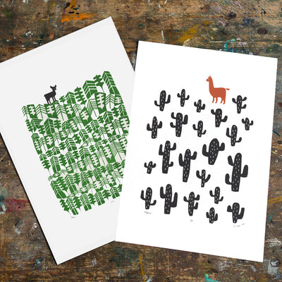 Buy 1 get one HALF PRICE Print Bundle (unframed)