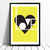 Love print (lemon) - framing available