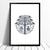 Robots in Love print (grey) - framing available