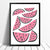 Watermelons Screen Print in Pink