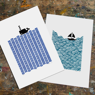 Affordable way to start a limited ediiton art print collection or gallery wall at home. Special Offer Art print bundles by Lu West.